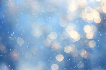 Obraz na płótnie Canvas abstract background snowfall overlay winter christmas seasonal snow
