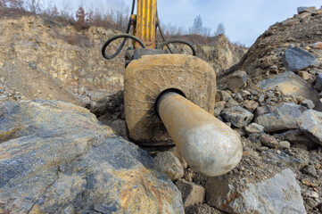 hydraulic rock breaker - hydraulic hammer for excavator