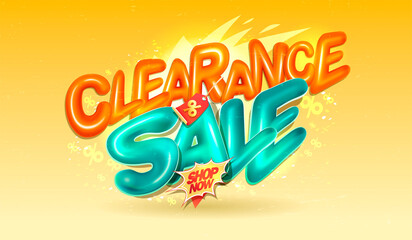 Final clearance sale banner template