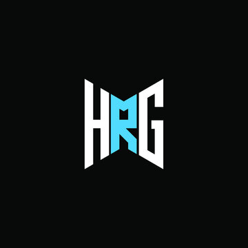 HRG letter logo creative design with vector graphic