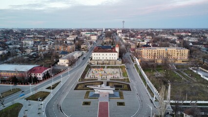 Obraz premium sky view of Bessarabia hotel in Izmail