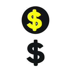 Finance icon simple flat icon vector illustration