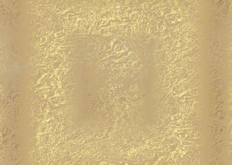 Golden Abstract  decorative paper texture  background  for  artwork  - Illustration