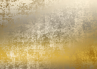 Golden Abstract  decorative paper texture  background  for  artwork  - Illustration