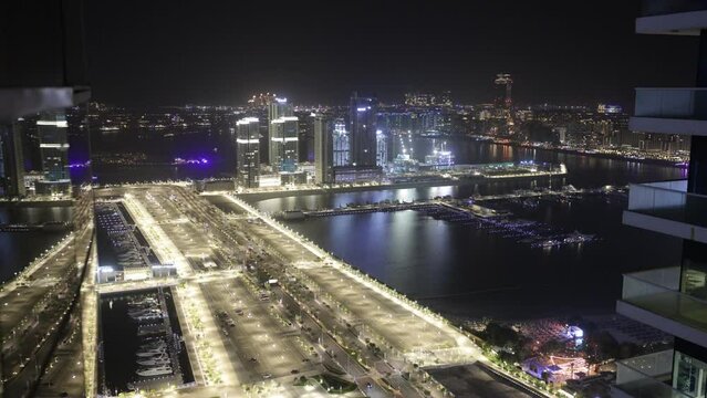 The Dubai cruise terminal located near Dubai Marina