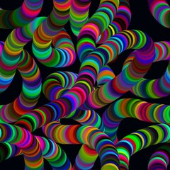 Abstract seamless dots pattern for fabrics and textiles and packaging and linens and kids and wrapping paper