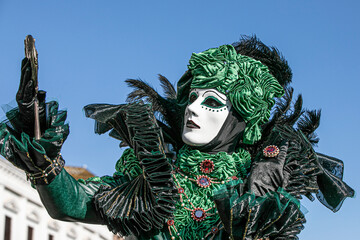 Obraz na płótnie Canvas Venetian carnival mask