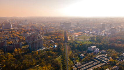 Obraz premium Autumn in Lviv, Ukraine