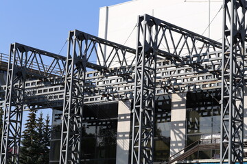 metal structures for building extensions