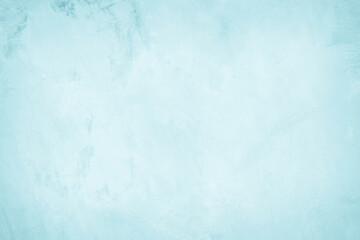 Pastel Blue and White concrete stone texture for background in summer wallpaper. Cement wall of tone vintage design.