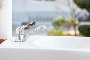 Stainless steel faucets and sinks