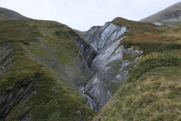 Mont Blanc valley. France-Switzerland-Italy