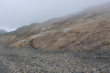 Mont Blanc valley. France-Switzerland-Italy