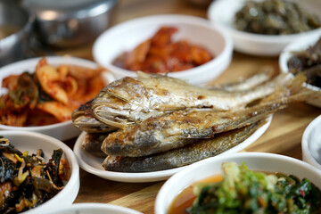 생선구이, 한식, 한정식, 반찬, 밑반찬, 식사, 메뉴, 정식, 한국요리,...