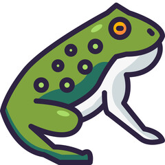 frog line icon