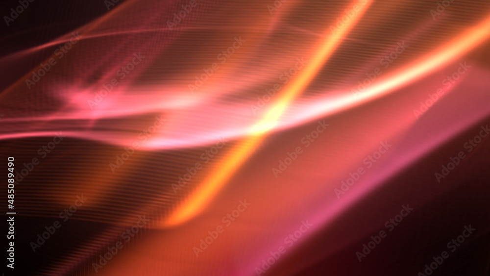 Poster abstract background of stripes in the form of waves