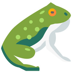 frog flat icon