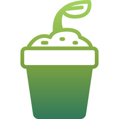 pot gradient icon