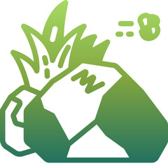 rock gradient icon