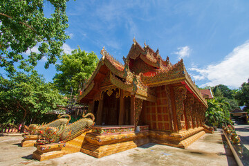 Wat Phra That Pha Ngao Chiang Saen archaeological site, Chiang Rai, Thailand.
