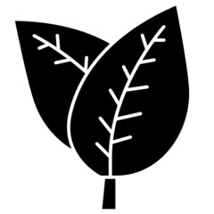 leaf solid icon