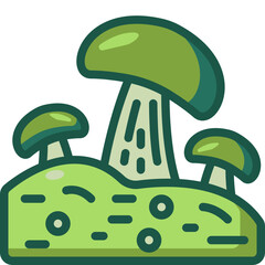 mushroom Two Tone icon