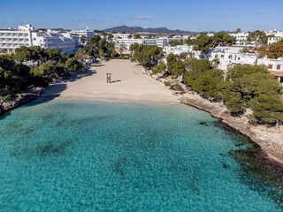 cala Gran, Cala d'Or, Santanyi, Mallorca, Balearic Islands, Spain