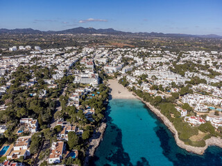 cala Gran, Cala d'Or, Santanyi, Mallorca, Balearic Islands, Spain