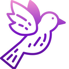 freedom gradient icon