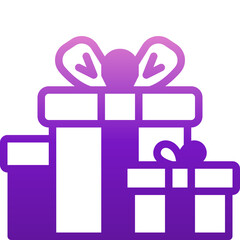 gift gradient icon