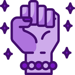 womens day Two Tone icon