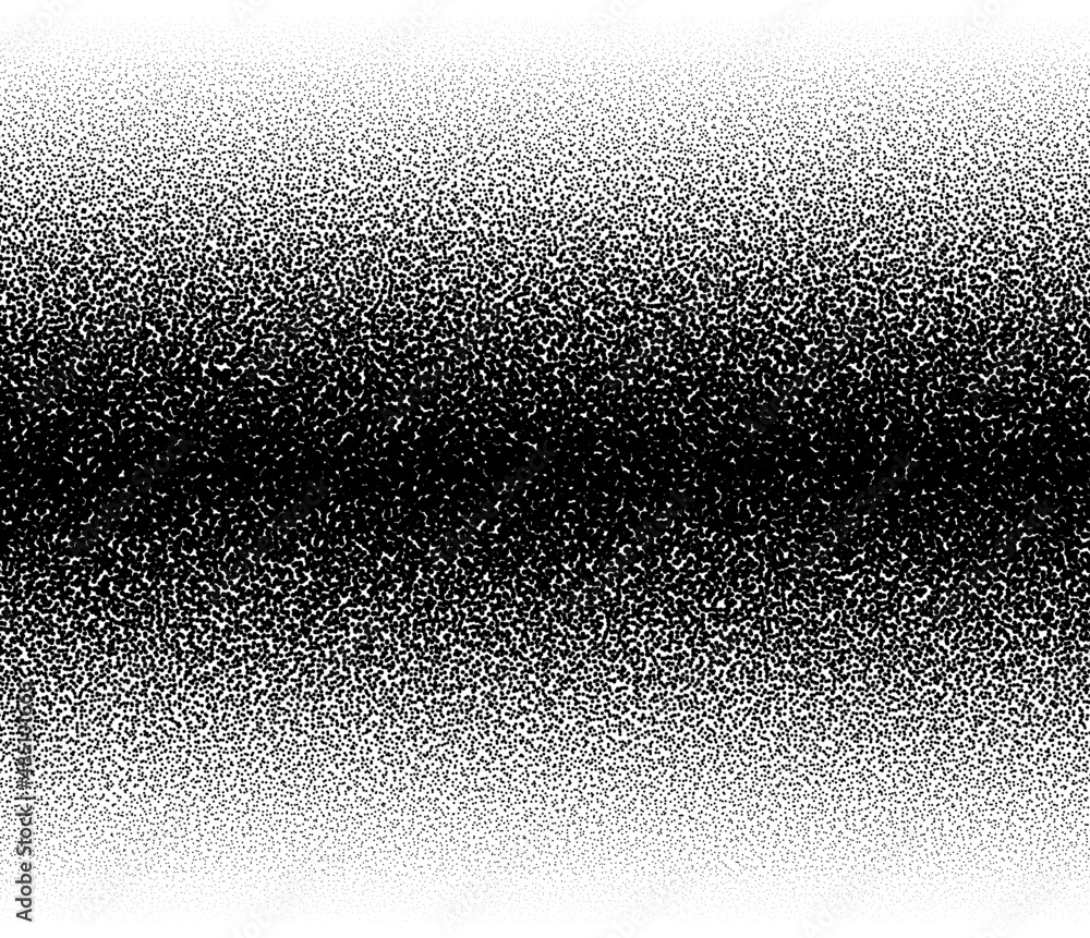 Poster random circles, dots halftone pattern. pointillist, pointillism background. stipple and stipping dot