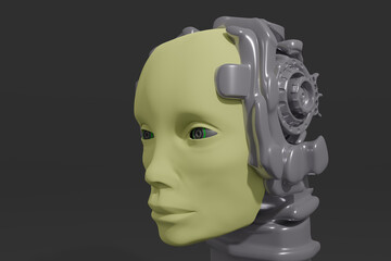 android head © neurostructure