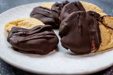 Ciastka w czekoladzie