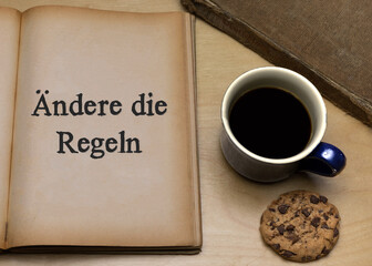 Ändere die Regeln