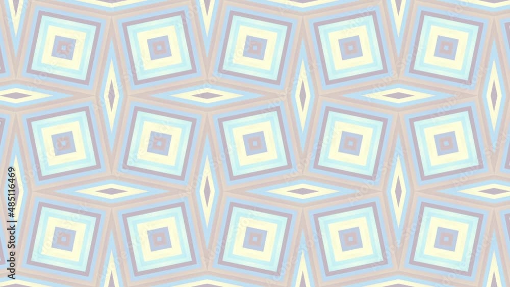 Poster transform geometric background
