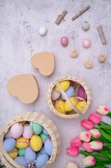 Holidays. Easter concept. Photo. Eggs 