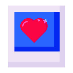 Heart Frame Vector icon which is suitable for commercial work and easily modify or edit it

