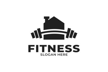Fitness Center Logo. Sport and fitness logo Design. Gym Logo Icon Vector Template.