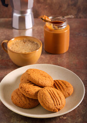 Homemade peanut butter cookies