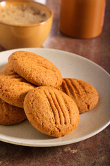 Homemade peanut butter cookies