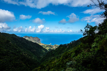 Fototapeta na wymiar Madeira - Santo António da Serra
