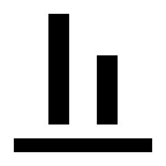 Align Vertical Bottom, Align Vertical Bottom Symbol, Align Vertical Bottom Vector


