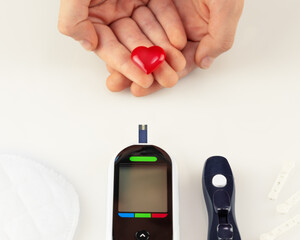 symbol, heart, hands, endocrinology, tool, diabetes therapy, diabetes test, hyperglycemia,...