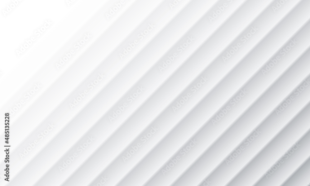 Aufkleber gray and white gradient diagonal lines, geometry abstract background vector illustration.