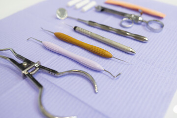 Separating plier and other dental instruments