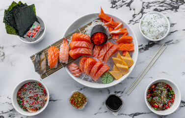 Fresh Japanese Sashimi Mixed Selections