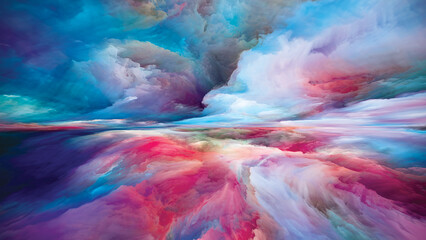 Obraz na płótnie Canvas Abyss of Land and Sky