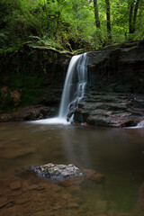 Obraz premium Waterfall in Brecon Beacons 
