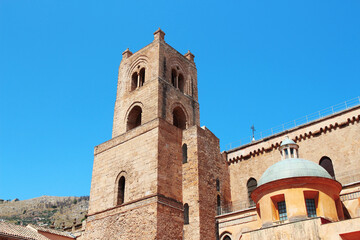 Fototapeta na wymiar Cathedral of Monreale, Sicily, Italy.